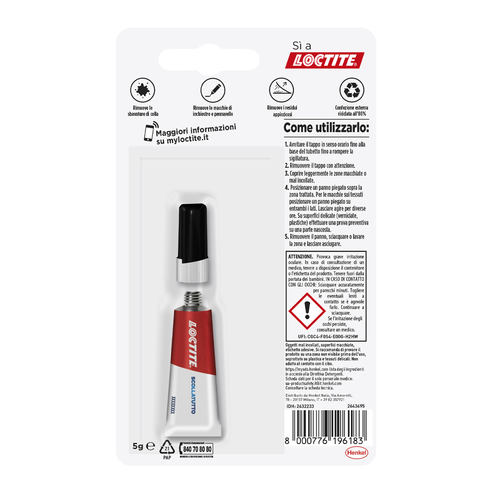 Super Attak Scollatutto LOCTITE 5 g